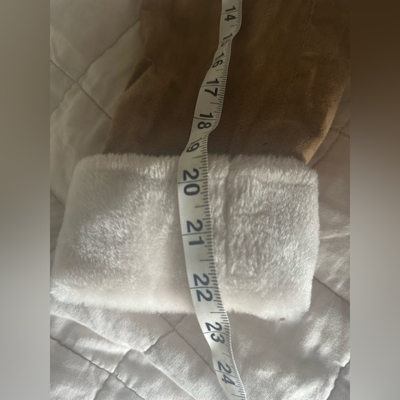 Adler Collection Vintage Shearling Lined Leather Jacket - S - Picture 13 of 15